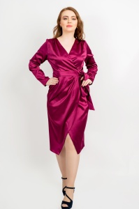 Rochie De Ocazie Maddy, Visiniu - Img 1