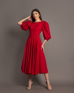 Rochie Elegance Rosu - Img 3