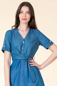 Rochie jeans Erika - Img 3