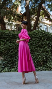 Rochie Lara Fuchsia - Img 6