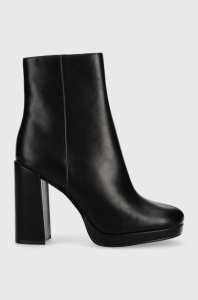 Steve Madden botine Main femei, culoarea negru, cu toc drept
