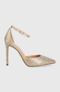 Steve Madden pantofi cu toc Ravaged-S culoarea auriu, SM11002565