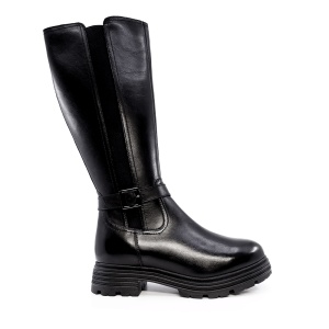 Cizme femei Benvenuti negre din piele 2478DC4206N - Img 1