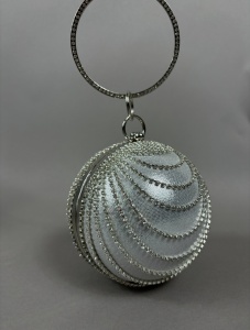 Clutch Perla Argintiu - Img 1