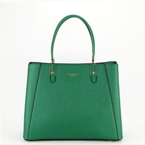 Geanta verde FloraCo Paris de talie mare F2588 11