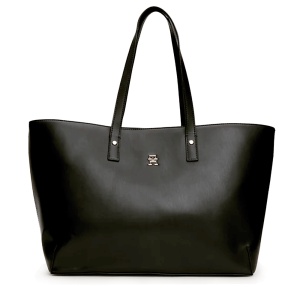 Poșetă tote femei Tommy Hilfiger neagră 3428POSS6302N - Img 1