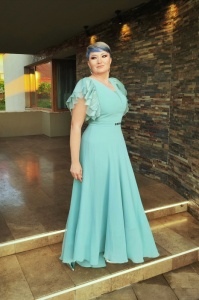 Rochie 2121 blue Fany Lux
