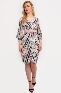 Rochie Dama Irene Roz Prafuit - Img 1