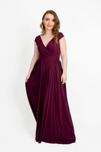 Rochie de ocazie lunga voal Selina - Img 4