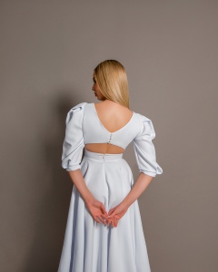 Rochie Elegance Alb - Img 3