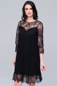 Rochie M516 T68 neagra Ginette