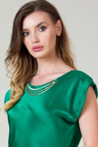Rochie satin Francesca - Img 2