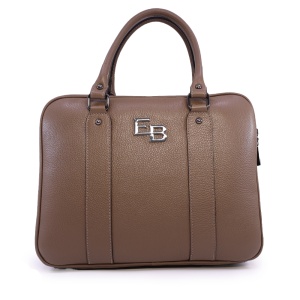 Servietă femei Enzo Bertini taupe din piele 154posp3357TA - Img 1