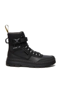 Dr. Martens botine Combs Tech WX femei, culoarea negru, cu toc plat, izolat, DM32103001