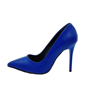 Pantofi Stiletto Dama Albastri Cu Toc Kalare - Img 6