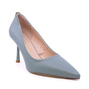 Pantofi stletto femei Enzo Bertini turcoaz din piele 3869DP326TU - Img 2