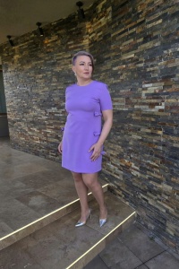 Rochie 2226 liliac MBG