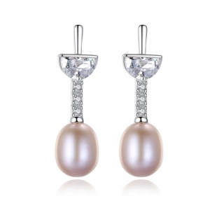 Cercei perle naturale AG925 Sandra