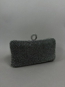 Clutch Sara Negru