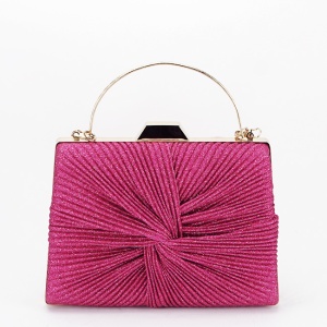 Geanta clutch bordo cu sclipici BJH-22706 05