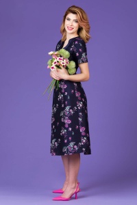 Rochie brocart Magda - Img 3