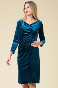 Rochie catifea Giulia - Img 1