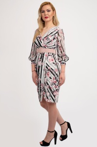 Rochie Dama Irene Roz Prafuit - Img 2