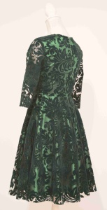 Rochie de ocazie clos verde Charlotte - Img 4