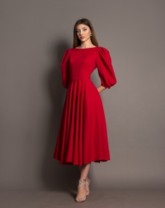 Rochie Elegance Rosu - Img 1