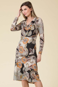 Rochie imprimata Serena - Img 2