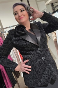 Sacou 538 negru Fany Lux