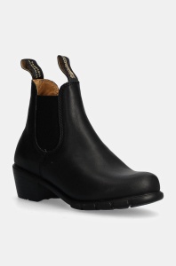 Blundstone ghete chelsea de piele 1671 BLACK femei, culoarea negru, cu toc drept