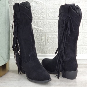 Botine Cu Toc Gros Dama Negre Dalton - Img 5