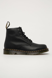 Dr. Martens bocanci de piele 101 culoarea negru DM26409001.101-Black