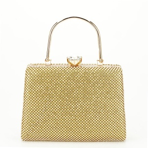 Geanta clutch aurie cu pietricele BYH-877 05