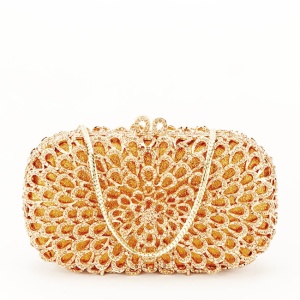 Geanta clutch de lux ME-1132 06 Auriu rose