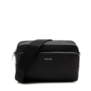Poșetă crossbody femei Calvin Klein neagră din sintetic 3107POSS8410N - Img 1