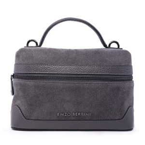 Poșetă satchel femei Enzo Bertini gri 154posp3410gr