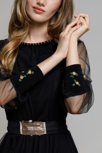 Rochie AMARIS neagra - Img 3
