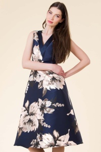 Rochie brocart Carla - Img 3