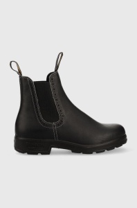 Blundstone ghete chelsea de piele 1448 femei, culoarea negru, cu toc plat