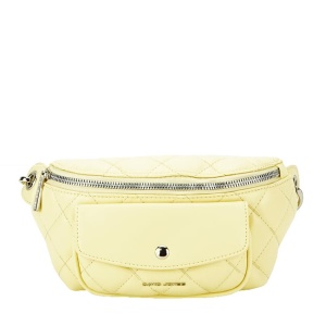 Borseta David Jones Paris, 6740-2 14, 12.5x21x7 cm, Galben