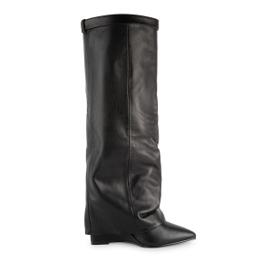 Cizme femei Steve Madden Corenne negre din piele cu platformă 1468DCCORENNEN - Img 1