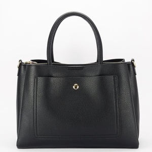 Geanta mare neagra FloraCo Paris H6929 17