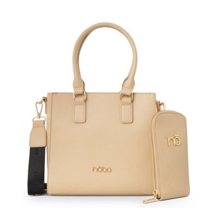 Geanta medie NOBO R0940-C015 M0 Camel deschis