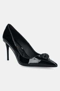 Kurt Geiger London stilettos de piele Belgravia Eagle Court culoarea negru, 3939900109