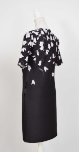 Rochie croi larg cu flori Sofia - Img 3