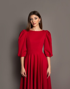 Rochie Elegance Rosu - Img 5