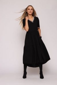 Rochie US2MZ3082 neagra Mizar