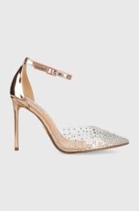 Steve Madden pantofi cu toc Ravaged culoarea auriu, SM11002564